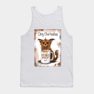 Dirty Chai-huahua Tank Top